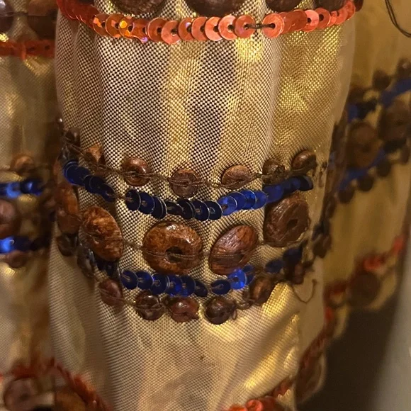 SOFT SURROUNDINGS Cotton/Rayon Skirt with Embroidering - Picture 5 of 6